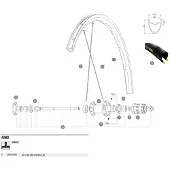 Mavic Ksyrium Ust Hinterradfelge