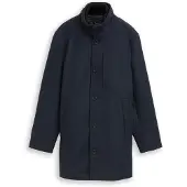Tom Tailor Herren 2-in-1 Wollmantel mit Abnehmbarer Innenjacke