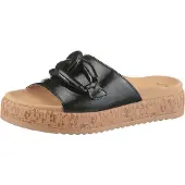 Gabor Pantolette Damen Hausschuihe Sandalen Sandaletten schwarz 41