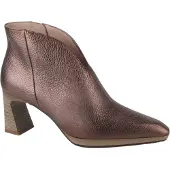Hispanitas für Damen. HI254270 Atlanta Bronze Lederstiefel (39), 5 bis 8 cm, Reißverschluss, Lässig
