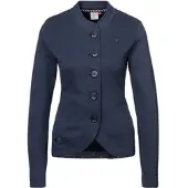 Ragwear Sweatjacke »AVALINA O«, maritimer Sweat-Blazer mit Kontrast-Details, Gr. XXL, NAVY, , 39173053-XXL