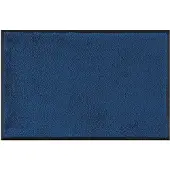 Kleen-Tex Fußmatte "Original Uni, Schmutzfangteppich" Gr. 16, blau, B:60cm H:9mm L:90cm, Kunstfaser, WASH+DRY BY , Teppiche, Fußmatte, Schmutzmatte, rutschhemmend, auch als Läufer erhältlich