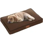 OEM Weiches Hundebett, XL, 100x66cm, Braun, Wasserdicht