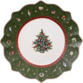 Villeroy & Boch Frühstücksteller "Frühstücksteller Toys Delight ø 24,5 cm grün"