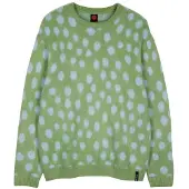 Santa Cruz - Jaguar Knit Crew - Pullover Gr XXL grün