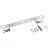 Hager LVZ00EA100-185 Einfachadapter LV NH00 100mm auf 185mm, M8 Setzmutter, 50mm breit LVZ00EA100185