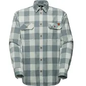 Mammut - Tamaro Longsleeve Shirt - Hemd Gr L grau/türkis