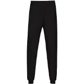 Trigema Schlafanzug "Schlafanzughose Bündchen", Damen, Gr. XL, schwarz, Single Jersey, 100% Baumwolle, Homewear-Sets Schlafanzug