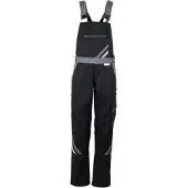 Planam Latzhose Highline Damen, Gr. 48 schwarz/schiefer/zink