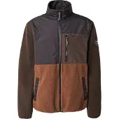 Iriedaily - Auf Deck Fleece Jacket - Fleecejacke Gr L braun/schwarz