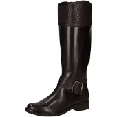 Caprice Damenschuhe Reißverschluss Schaftstiefel Schwarz Freizeit