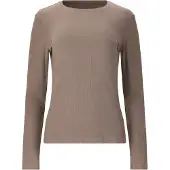 Athlecia Tinashe W Rib Long Sleeve Tee greige (1292) 36