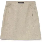 Vero Moda Minirock "VMFORTUNEALLISON HW SHORT SKIRT GA NOOS" Kunstfaser