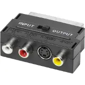 Vivanco S VHS Adapter Mini DIN / Scart (47048)