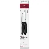 Victorinox Swiss Classic Gemüsemesser & Brötchenmesser Set, 2-tlg., 8 & 11