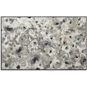 Wash & dry Teppich "Light Blossom", bunt, B:75cm H:7mm L:120cm, Polyamid, BY KLEEN-TEX, Teppiche, Teppich