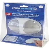 Hella Marine DuraLED 12 Weiß mit Schalter