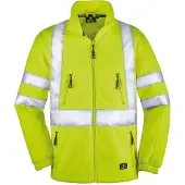 BIG Arbeitsschutz BIG Warnfleecejacke Seattle Gr. S leuchtgelb