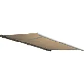 Mendler Elektrische Kassettenmarkise T122, Markise Vollkassette 4x3m Polyester Creme