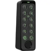 Switchbot Keypad Touch, Intelligentes Torschloss, Code, Lesegerät für den Fingerabdruck, Schwarz, IP65, CR123A, 2 Stück(e)