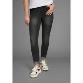 Arizona Slim-fit-Jeans "Shaping" enge Passform, Röhrenjeans, Used-Look-Waschung, hohe Leibhöhe