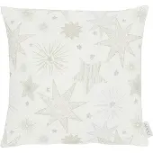 Apelt Dekokissen "3755", beige (beige, sterne), B:40cm L:40cm, Baumwolle, Polyester, Dekokissen_Sitzkissen_Kissenhüllen, Dekokissen