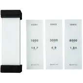 Shapton Glass Stone Schleifsteinset Körnung 1000, 3000 und 8000, 50508