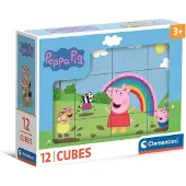 Clementoni Peppa Pig Puzzle 12 Würfel