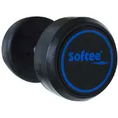 Softee Modern 14kg Hantel Schwarz 14 kg Schwarz 14 kg