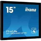 Iiyama TF1534MC-B7X, 38,1 cm (15"), 1024 x 768 Pixel, XGA, LED, 8 ms, Schwarz