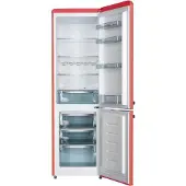 Wolkenstein KG KG250.4RT FR Kühl-/ Gefrierkombination, rot
