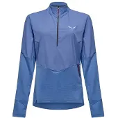 Salewa Pedroc Dry'ton Wind Half Zip Tee W morning blue (3150) 36