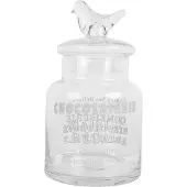 Clayre & Eef Vorratsglas Ø 13x23 cm Transparant Glas