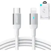 JOYROOM S-CL020A10, 2 m, Lightning, USB C, Stecker, Stecker, Weiß