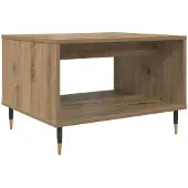 vidaXL Couchtisch Artisan-Eiche 60 x 50 x 40 cm Holzwerkstoff