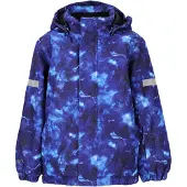 ZigZag Winter-Skijacke Funzone Printed Ski Jacket W-PRO 10000 (wasserdicht, winddicht) blau/bunt Kinder