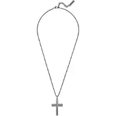 Police PEAGN0078802 Herrenkette Crosstone Edelstahl Kreuz Schwarz