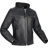 Segura Dorian 2 Motorrad Lederjacke, schwarz, L