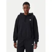 New Balance Hoodie Sport Essentials French Terry Hoodie Damen Black-L