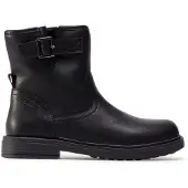 Geox Mädchen Stiefeletten J049QB000BCC9999 Farbe: Schwarz Größe: 35