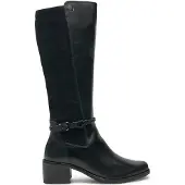 Caprice Damenschuhe Stiefel Reißverschluss Schaftstiefel Schwarz Freizeit