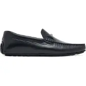 BOSS Driver-Schuhe aus Nappaleder mit Logo-Hardware Grösse 40