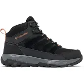 Columbia Herren Winterstiefel knöchelhoch Schwarz mit Schnürung YM8651010