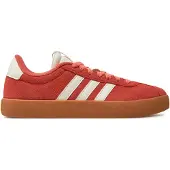 Adidas Sneaker SPORTSWEAR "VL COURT 3.0", Damen, Gr. 41, rot (preloved scarlet, core weiß, bright rot), Leder, Synthetik, Schuhe Sneaker, inspiriert vom Design des samba