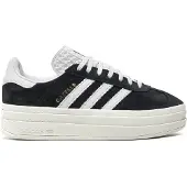 Adidas wäsche Adidas Gazelle Bold Frauen Schnürung Wildleder Plattform Turnschuhe Schwarz Weiß – undefined / Schwarz-Weiss