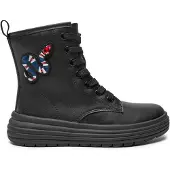 Geox J PHAOLAE Mädchenschuhe Schwarz