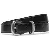 Calvin Klein Ledergürtel JEANS "Gürtel", Damen, Gr. 75, schwarz, Rindsleder, unifarben, Gürtel Ledergürtel, Regular fit, größenverstellbar