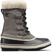 Sorel Damen Winter Carnival Boot WP wasserdichte Schneestiefel, Quarry, Black, 3