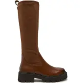 Caprice THERMO Damenschuhe Reißverschluss Schaftstiefel Braun Freizeit