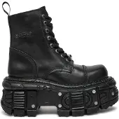 New rock Stiefel MTANK083 C1 Schwarz